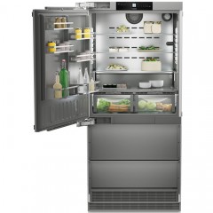 Liebherr ECBNe 8871 Εντοιχιζόμενος Ψυγειοκαταψύκτης 523lt NoFrost Υ207.2xΠ91.5xΒ63.5εκ. Inox BioFresh